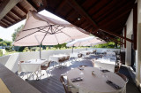 Terrasse restaurant - © Hôtel des trois Massifs Terrasse restaurant