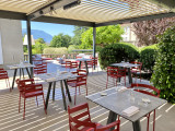 terrasse restaurant - © Commanderie terrasse restaurant
