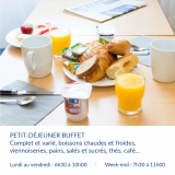 Petit déjeuner à Grenoble