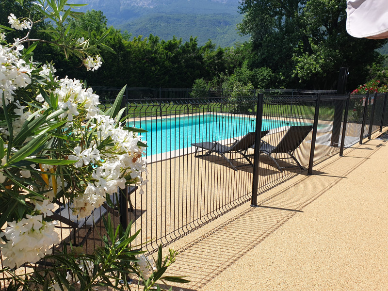 Vue piscine