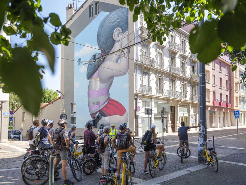 Balade Street art à Saint Martin d’Hères à vélo électrique_Saint-Martin-d'Hères