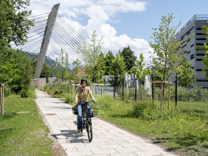 La Presqu’Île de Grenoble à vélo électrique_Grenoble