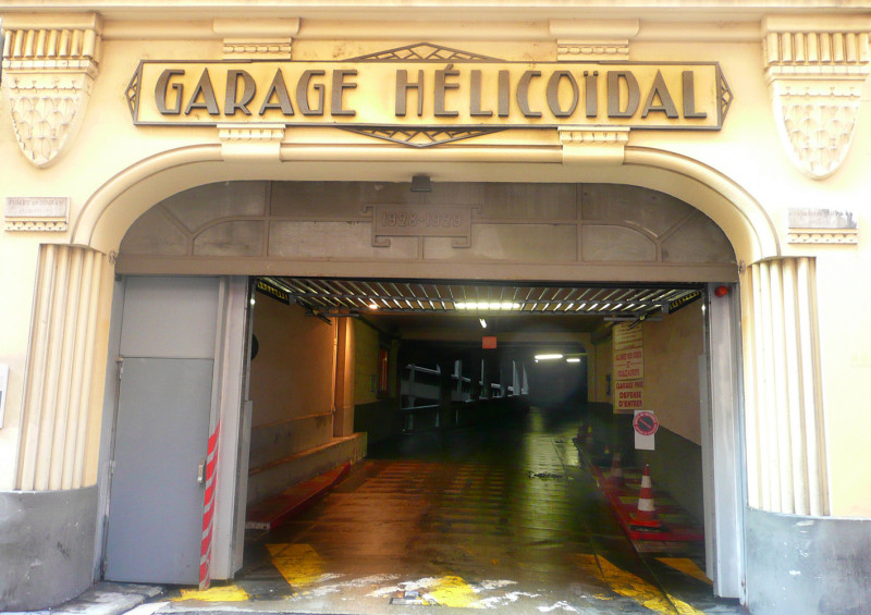 Garage Hélicoïdal - © OTGAM Garage Hélicoïdal