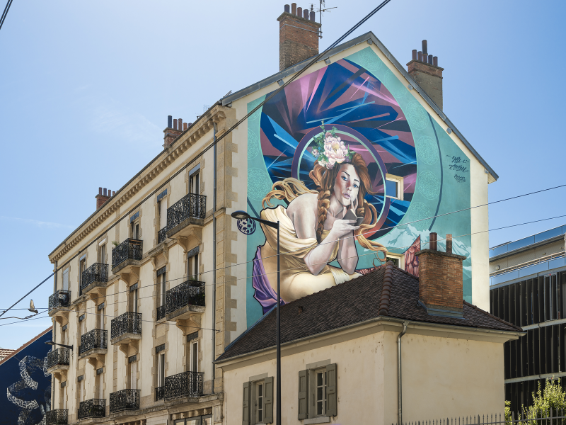 Le Street art dans le quartier Berriat-Saint-Bruno_Grenoble - © Lucas Frangella / GAM Le Street art dans le quartier Berriat-Saint-Bruno_Grenoble
