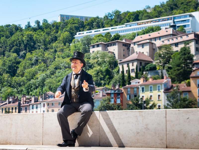 Promenade dans Grenoble avec Stendhal_Grenoble - © Flavien ETHEVE - Agence Grenoble Alpes Promenade dans Grenoble avec Stendhal_Grenoble