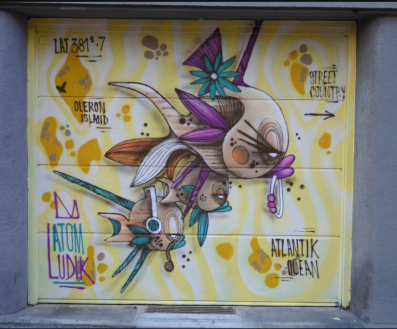 Un zoo sur les murs Street art_Grenoble Un zoo sur les murs Street art_Grenoble